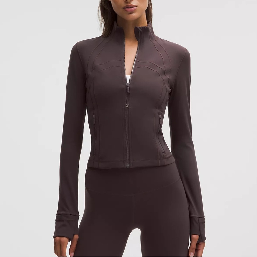 SOLD Lululemon Cropped Define Jacket in Sequoia